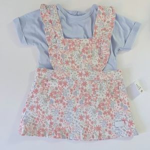 7 For All Mankind, Baby Girl Dress, NWT, 2-Piece Set